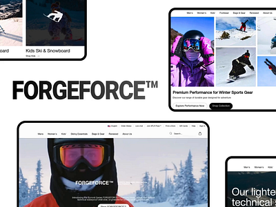 Skiing/Snowboarding E-commerce Shop ShowCase. design ecommerce graphic javascript nextjs qeilow qeilowdev qeilowdevelopment react store ui webdesign