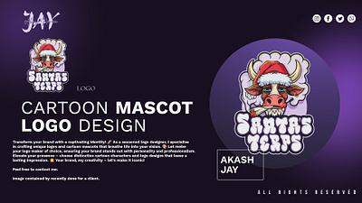 CARTOON MASCOT Logo Design cartoon logo