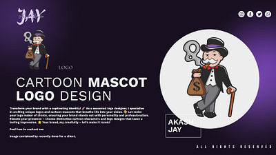 CARTOON MASCOT Logo Design cartoon logo