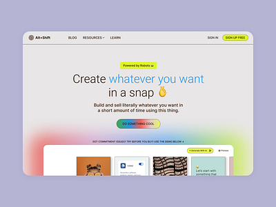 Color Exploration design ui ux web design