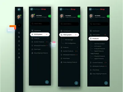 Sleek and user-friendly sidebar UI/UX design for eCom website design design and ux flatdesign interactivedesign landing page microinteractions mobilefirst responsivedesign sleekinterface ui ui designer ui ux designer uiux user experience designers userexperience ux ux design ux ui designer uxui designer visualhierarchy