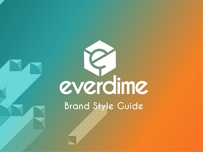 Everdime Brand Style Guide brand brand guide brand identity branding design graphic design illustration illustrator logo web design