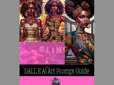 African American Women Stylish african american women african attire afro ai art art digital beautiful clipart dall dall e dall e3 digital illustration image generation locs prompt book prompt guide women