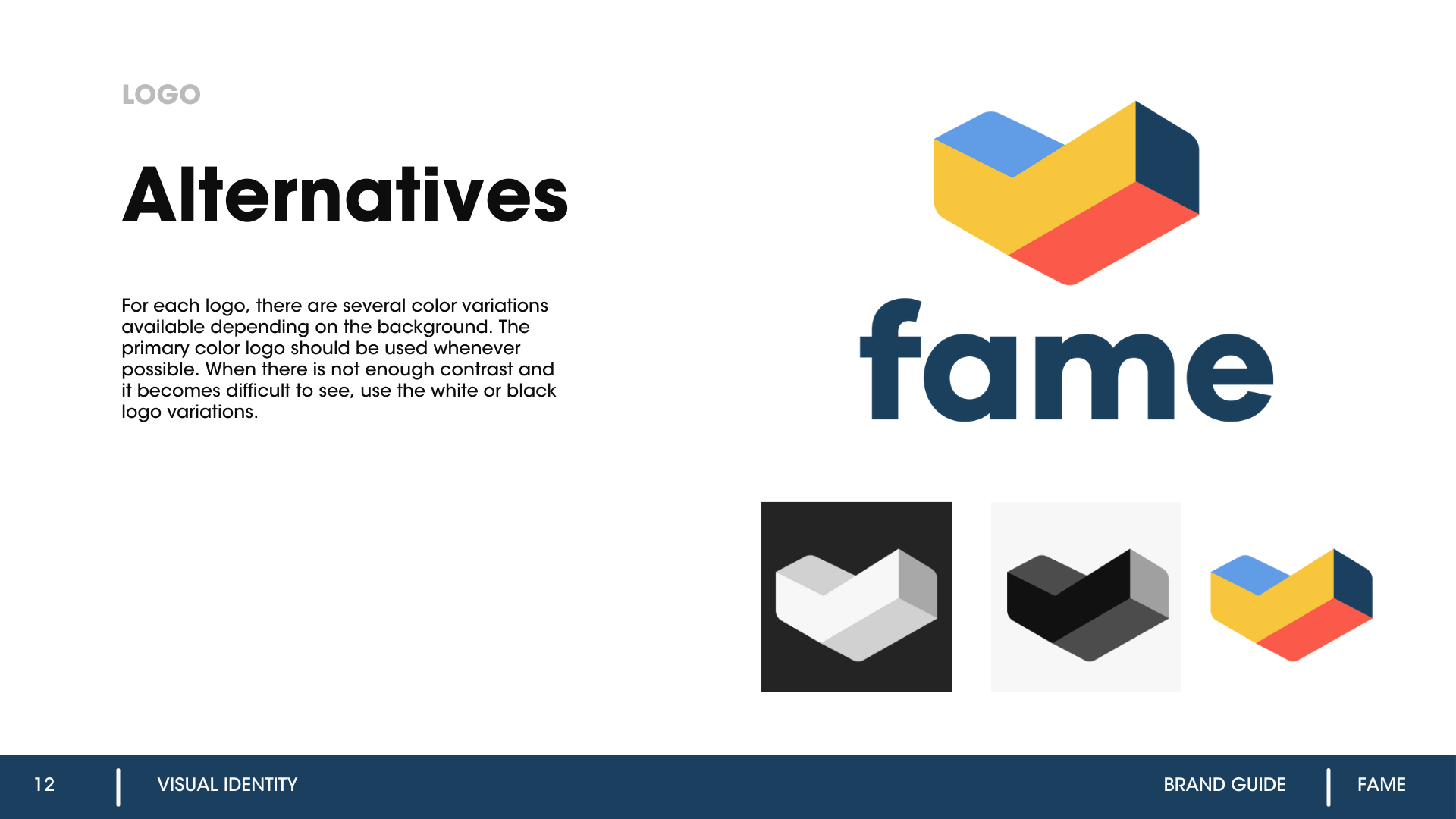 Fame Brand Guide by Big Red Jelly on Dribbble