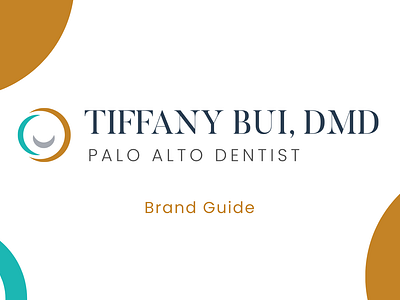 Palo Alto Dentist Brand Guide brand brand guide brand identity branding branding guide branding identity design graphic design illustration logo logos web design