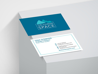 The Tourism Space brand identity branding business card design graphic design layout marketing print promotion typography