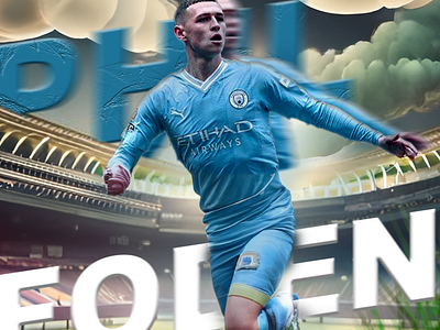 Phil Foden ManCity FanART @ndesignvisuals@gmail.com contact me design designer fanart foden football graphic design logo mancity soccer sport stadium