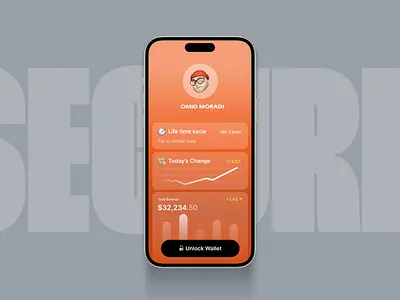 Crypto profile - wallet account setting avatar components crypto currency dashboard diagram memoji mobile profile profile setting ui wallet