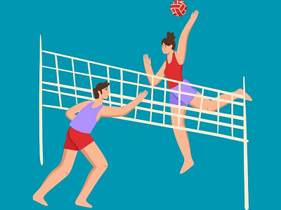 Voleybol Kursu için Hazırlanmış Tasarım