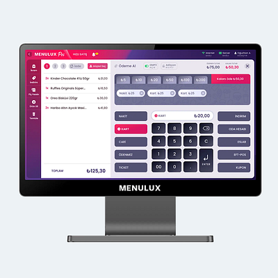 Menulux Restaurant POS Sistemi - Restoran Adisyon Programı adisyon adisyonprogramı adisyonsistemi cafeprogramı cafeyazılımı design menulux orderingapp pos possistemi possystem restaurantpos restaurantsoftware restoranpos restoranpossistemi restoranprogramı restoransistemi restoranyazılımı siparişsistemi ui