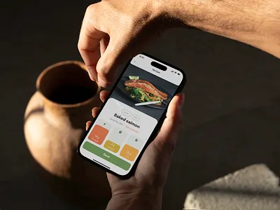 AI Diet planning mobile app | Nutrition tracker app advice ai design diet planner graphic design grid ingredients minimalism mobile mobile app design mockup nutrition tracker trending ui ux