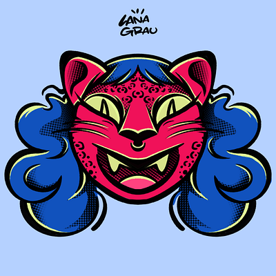 CHEETA GIRL | ILLUSTRATION 2d art artwork cartoon cat characterdesign cheeta feline girl girlssupport illustration