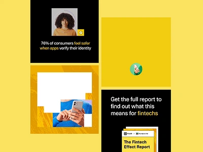 Fintech Effect: Organic Social animation branding campaign data fintech organicsocial report social