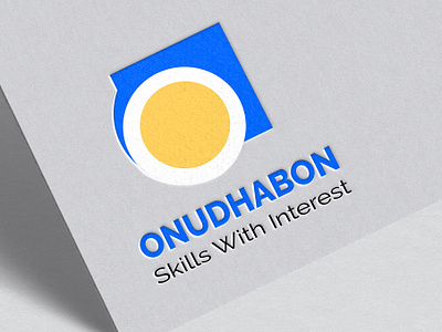 Onudhabon Logo Design By IT Sazzad branding designer it sazzad developer it sazzad education educational logo graphic design it sazzad letter logo letter logo design logo logo design onudhabon skill development logo web designer it sazzad web developer