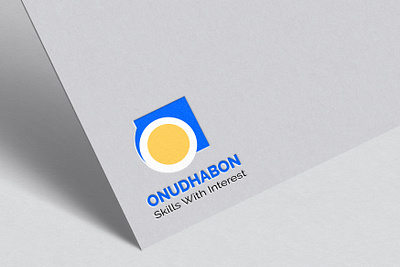 Onudhabon Logo Design By IT Sazzad branding designer it sazzad developer it sazzad education educational logo graphic design it sazzad letter logo letter logo design logo logo design onudhabon skill development logo web designer it sazzad web developer