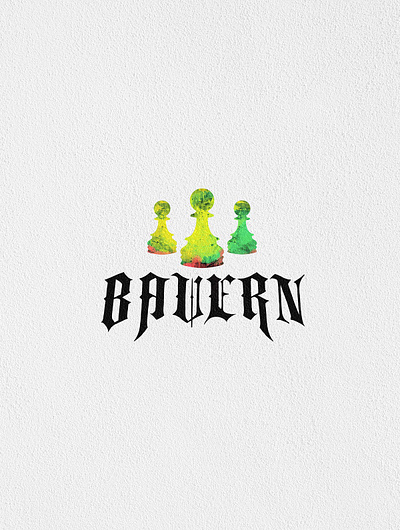 BAUERN apparel athlete blackletter brain sport calligraphy chees clothing lettering logo logotype sports
