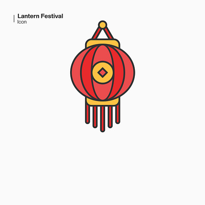 Lantern Festival Icons branding chinese new year chinese new year icons design graphic design icon icon design illustration lamp lantern festival logo lunar festival lunar new year ui ux vector