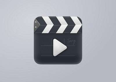 Movie Icon branding colorful design flat graphic design icon illustration logo ui web design