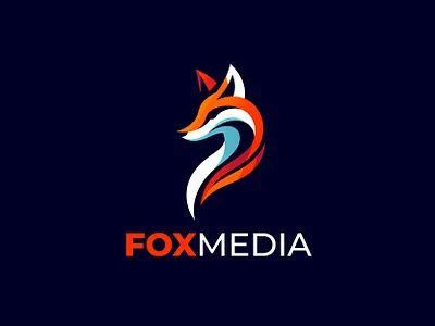 Vector Logo Illustration Fox Gradient Colorful Style abstract logo angry wolf animal logo art logo branding creative logo design flat logo fox icon fox illustration fox tail foxes foxy logo logo design mascot logo minimal logo modern logo wolf logo wolf mascot