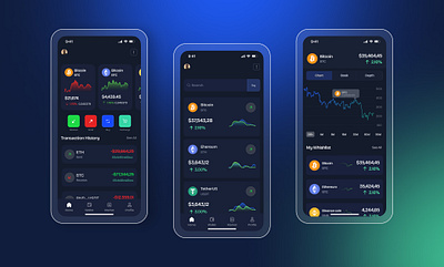 Crypto UI Design Interface crypto interface productdesign ui uidesign uxdesign