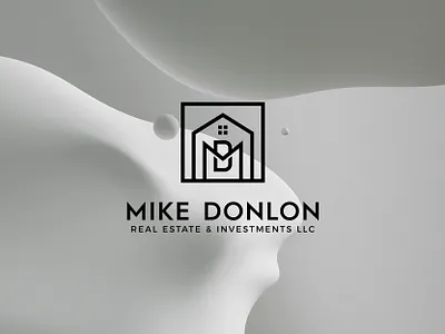 Mike Donlon Real Estate & Investments Logo Design brand identity branding creative creative logo design graphic design logo logo custom logo design logo service logofolio logos logosai minimalist minimalist logo modern modern logo real estate real estate logo vector