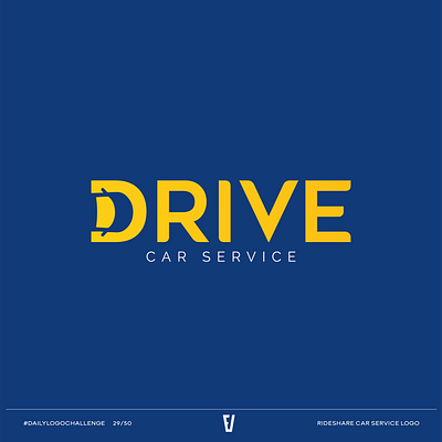 DRIVE - Day 29 Daily Logo Challenge branding logo motion graphics