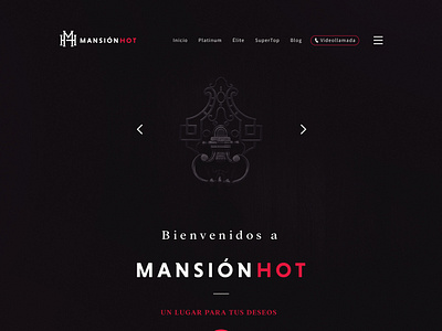 MansiónHot brand brand design branding creative design elegant erotic hot logo logos m monogram monogram sex sexshop sexy symbol visual