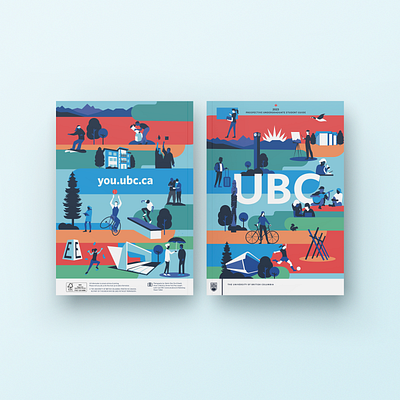 UBC recruiting design illustration vector
