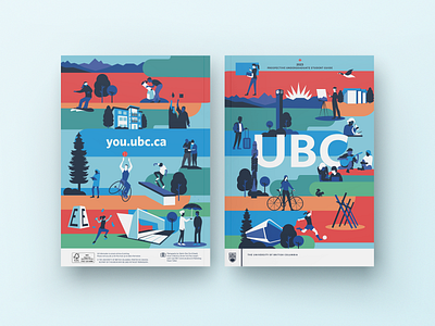 UBC recruiting design illustration vector