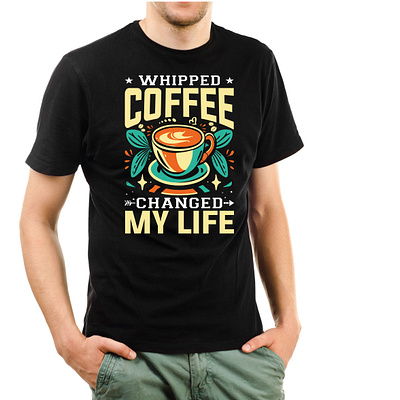 Coffee T-shirt Design | Coffee Shirt Design |Coffee Tee active shirt brand design brand identity clothing coffee lovers coffee quotes coffee shop coffee svg coffee t shirt design coffee tee custom t shirt design drink food hoodie soft drink streetwear t shirt design trendy typography design