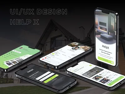 Property Owner App Design app design like ui ux web