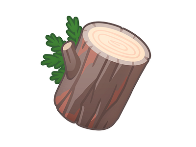 Red Wood 2d assetstore game icon illustration layerlab mobile