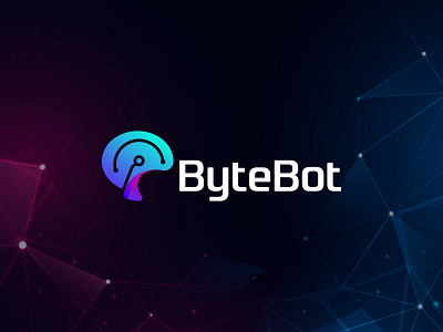 ByteBot - Tech, AI, Artificial intelligence, Brain logo ai ai logo artificial intelligence brain logo brand identity branding branding agency branding and identity design graphic design illustration logo logo and branding logo design logo trend 2024 modern logo monogram logo tech logo technology web3 logo