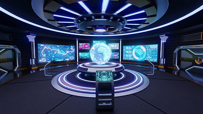 Sci-Fi Command Room Interior 3D Model 3d 3d model command room command room 3d model graphic design interior 3d model low poly motion graphics room 3d model sci fi sci fi 3d model sci fi room 3d model science fiction