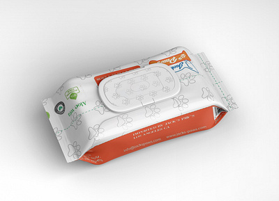 PAWS Pouch Packaging Design amazon box amazon packaging branding design graphic design illustration packaging design