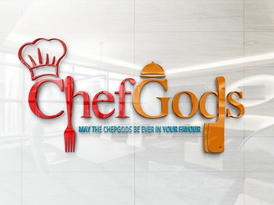 Chef Gods Logo Design brand identity branding chef chef gods logo design chef icon chef logo cooking design food gods graphic designer illustration logo logo design logos logotype photoshop recipe typography ui