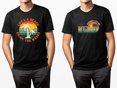 Summer T-shirt Design adventure t shirt beach holiday beach t shirt enjoy summer vintage funky t shirt graphic t shirt happy summer lifes a beach t shirt outdoor adventure pulm retro vintage summer summer loving summer season summer t shirt summer time summer vibes vacation summer