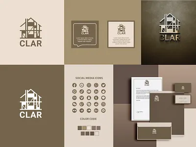 I will do create Complete branding branding mockups