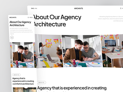 Website Agency - Details View agency app architecture agency clean creative agency design detail detail page detail view landing page product design project uc ui web agency web app web design web page