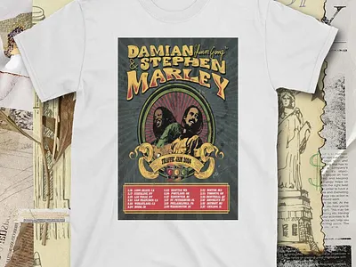 Damian Jr Gong Marley & Stephen Marley Announce Traffic shirt