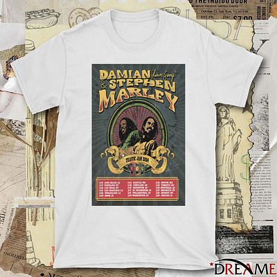 Damian Jr Gong Marley & Stephen Marley Announce Traffic shirt