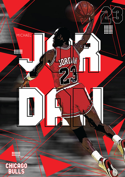 The Jordan Poster basketball branding bulls design graphic design illustration jordan typography