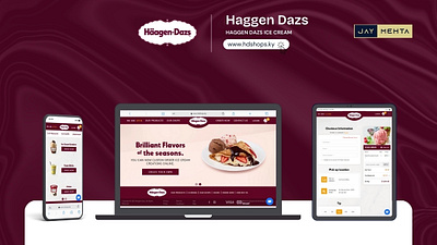 Haggen Dazs Ice Cream eCommerce Website Development Agency ecommerce