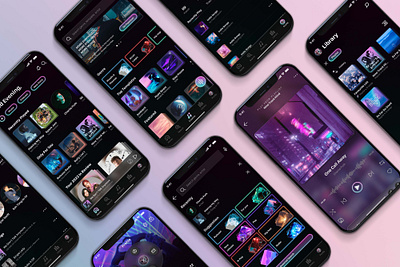 UI Design - Sound Maker: Music App app design ui ux