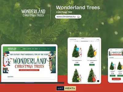 Wonderland Trees spruces up the holiday season with an eCommerce ecommerce