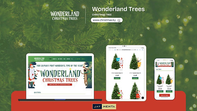 Wonderland Trees spruces up the holiday season with an eCommerce ecommerce