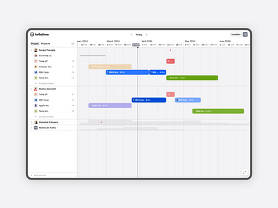 Light and dark theme allocation block capacity dark layout light planning switch theme timeline