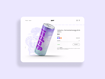 Product view page beh behance brandidentity branding illustration landing page minimal mobileui product ui uidesign website