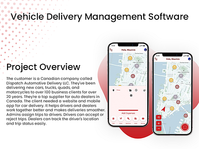 Vehicle Delivery Management Software delivery management software software transportation vehicle delivery