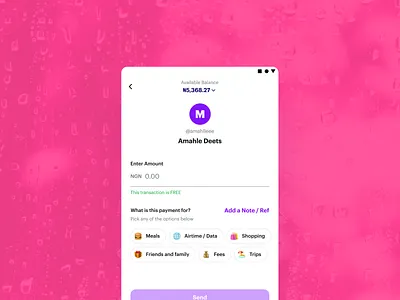 <input type = "text"> Payment Reason </input> african finance chippercash cross border ekemini mark fintech p2p